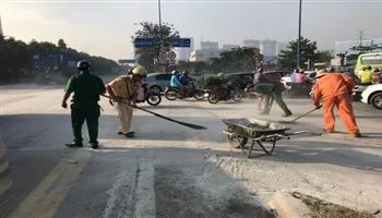 Hình ảnh đẹp của cảnh sát giao thông TPHCM