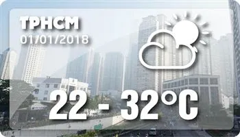 Thời tiết TPHCM 1/1: Trời nắng chang chang ngày đầu năm