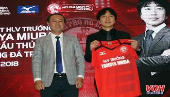 Cựu HLV tuyển Việt Nam, ông Toshiya Miura chính thức dẫn dắt CLB TP.HCM
