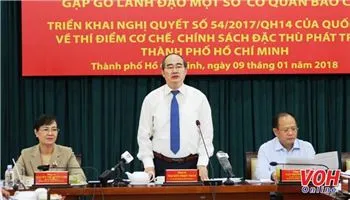 TPHCM thực hiện Nghị quyết về cơ chế, chính sách đặc thù: cuộc sống người dân phải ngày càng tốt hơn