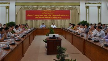 Năm 2018 đẩy mạnh công tác Dân vận chính quyền