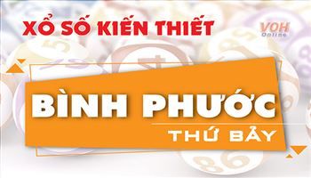 XSBP 13/1 - Kết quả xổ số Bình Phước hôm nay 13/01/2018