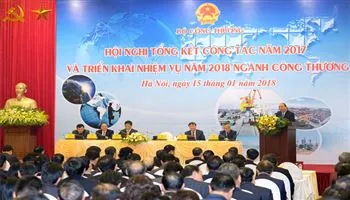 Thủ tướng dự hội nghị triển khai nhiệm vụ năm 2018 ngành Công Thương