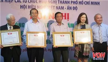 Hội hữu nghị Việt-Ấn tăng cường tình hữu nghị, đoàn kết nhân dân