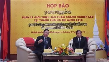 Tuần lễ Sản phẩm doanh nghiệp Lào tại TPHCM từ 24/1 đến 28/1