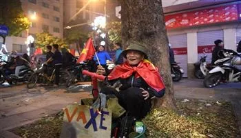 Những hình ảnh ấn tượng trong đêm ăn mừng kỳ tích U23 Việt Nam