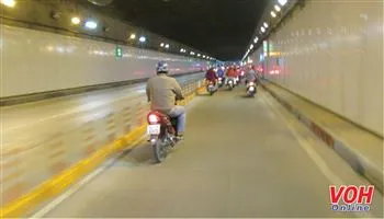 Tạm dừng lưu thông qua hầmThủ Thiêm từ 11h đêm đến 3h sáng từ 26/1