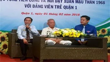 Quận 1: Giao lưu với nhân chứng lịch sử cuộc Tổng tiến công và nổi dậy Xuân Mậu Thân 1968