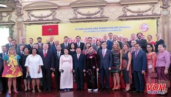 TPHCM gặp gỡ đại diện các cơ quan ngoại giao mừng xuân Mậu Tuất 2018