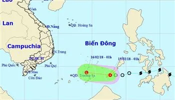 Áp thấp nhiệt đới suy yếu và tan dần trong 24 – 36 giờ tới