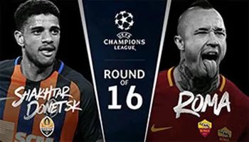 Lượt đi vòng 1/8 Cúp C1/Champions League: Shakhtar Donetsk - Roma (02 giờ 45 - ngày 22/2/2018)