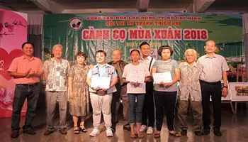 39 cành cọ nhí được trao thưởng