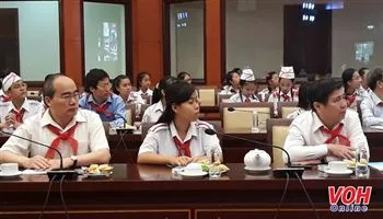 Nhiều ý kiến phản ánh, đề nghị của thiếu nhi được gởi đến lãnh đạo TPHCM