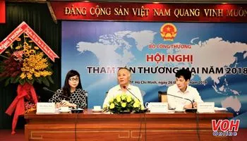 Hội nghị tham tán thương mại năm 2018 với các doanh nghiệp phía Nam