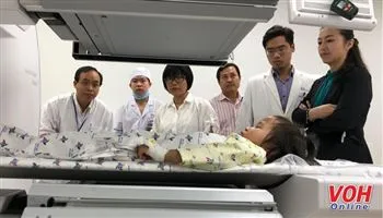 5 bệnh nhi được hợp xạ hình thận thành công