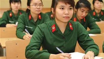 Các trường quân đội sẽ xét tuyển 5.475 chỉ tiêu trong năm 2018