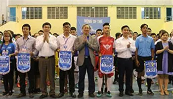 Tưng bừng khai mạc ngày hội thể thao sinh viên Việt Nam 2018