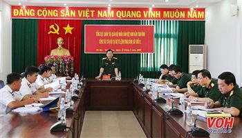 Cục Cán bộ-Tổng Cục Chính trị QĐNDVN đánh giá cao công tác cán bộ của BTL Vùng Cảnh sát biển 3
