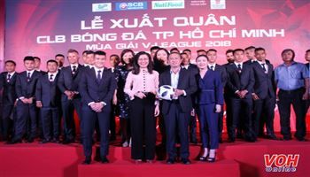 CLB TPHCM tự tin nhận nhiệm vụ vào tốp 3 V-League 2018