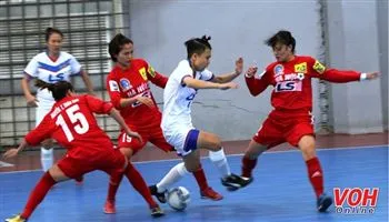 Hà Nội đăng quang thuyết phục giải futsal nữ TPHCM mở rộng 2018