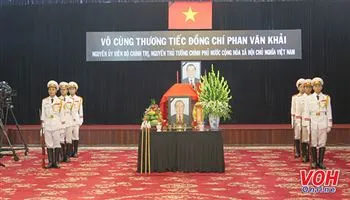 Lãnh đạo Đảng, Chính phủ, Quốc hội, UBTƯ MTTQ Việt Nam viếng nguyên Thủ tướng Phan Văn Khải