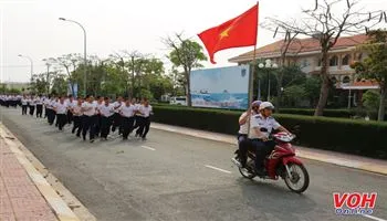 Bộ Tư lệnh Vùng Cảnh sát biển 3: Hưởng ứng Ngày chạy thể thao CISM