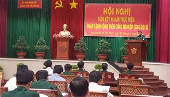 TPHCM tổng kết 15 năm thực hiện Pháp lệnh động viên công nghiệp