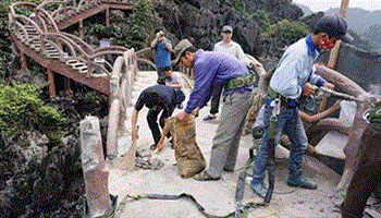 Tháo dỡ công trình xâm phạm di sản Tràng An trong 1 tháng