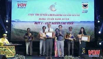 Thí sinh Nguyễn Văn Thôn đoạt giải nhất Tuyển chọn giọng ca cải lương-Giải người lớn tuổi đợt 1/2018