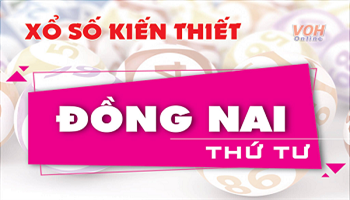 XSDN 4/4 - Kết quả xổ số Đồng Nai hôm nay thứ 4 04/04/2018