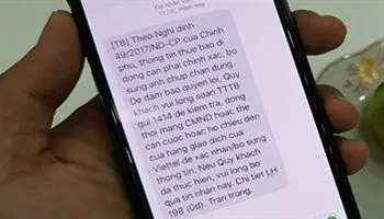 Chủ thuê bao di động cần bổ sung hình chân dung trước ngày 24/4