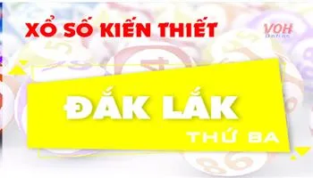 XSDLK 10/4 - Kết quả xổ số Đắk Lắk hôm nay thứ 3 10/04/2018