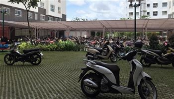 Đề xuất miễn thu tiền sử dụng đất đối với khu vực để xe bên ngoài chung cư