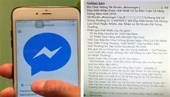 Lại rộ lên các thủ đoạn nhắn tin lừa đảo trên Facebook