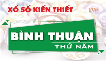 XSBTH 19/4 - Kết quả xổ số Bình Thuận hôm nay thứ 5 19/04/2018