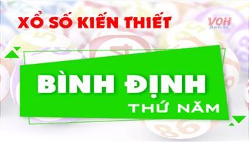 XSBDI 19/4 - Kết quả xổ số Bình Định hôm nay thứ 5 19/04/2018