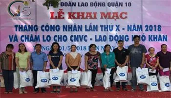 Khai mạc Tháng công nhân lần 10 năm 2018: nhiều hoạt động chăm lo cho người lao động