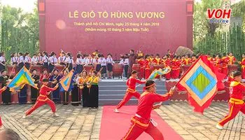 TPHCM long trọng tổ chức lễ Giỗ tổ Hùng Vương năm 2018