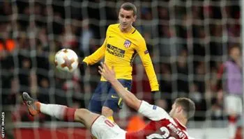 Kết quả Cup C2 Europa League 27/4: Arsenal không thắng nổi 10 người của Atletico 