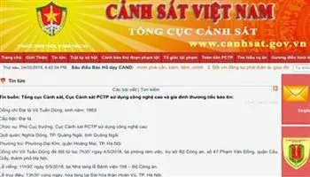 Tổng cục Cảnh sát thông tin về nguyên nhân Cục phó C50 tử vong