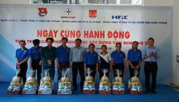 Tuổi trẻ thành phố chung sức xây dựng văn minh đô thị