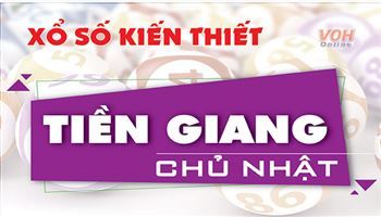 XSTG 20/5 - Kết quả xổ số Tiền Giang hôm nay chủ nhật 20/05/2018