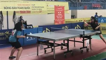 Khai mạc Giải vô địch bóng bàn toàn quốc Báo Nhân Dân lần thứ 36