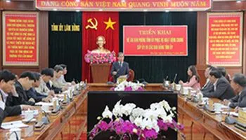 Từ 1/6, tỉnh ủy Lâm Đồng chỉ còn một văn phòng phục vụ hoạt động chung