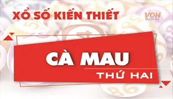 XSCM 4/6 - Kết quả xổ số Cà Mau hôm nay thứ 2 04/06/2018