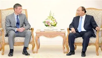 Thủ tướng Nguyễn Xuân Phúc tiếp Đại sứ Anh tại Việt Nam