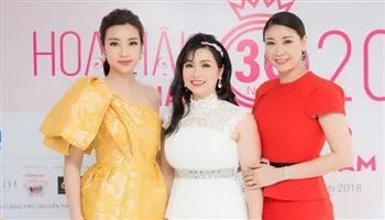 Ba Hoa hậu cùng ngồi “ghế nóng” của Hoa hậu Việt Nam 2018