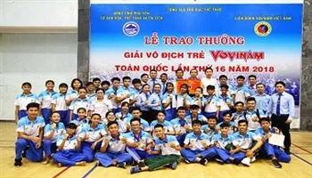 TPHCM đoạt ngôi đầu toàn đoàn giải vô địch trẻ vovinam toàn quốc 2018