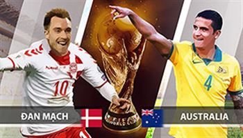 World Cup 2018: Đanh Mạch vs Úc – “Lính chì” quyết lấy điểm tuyệt đối để vào vòng sau