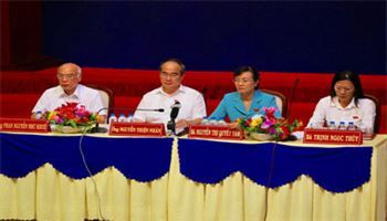 Sẽ còn gặp cử tri quận 2 khi nào vấn đề Thủ Thiêm có cách giải quyết